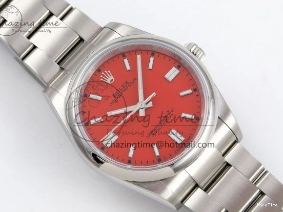 MiroTime 0513 WrinkleFree Oyster Perpetual 126000 36mm APF 1:1 Best Edition 904L Steel Red Dial VR 1422